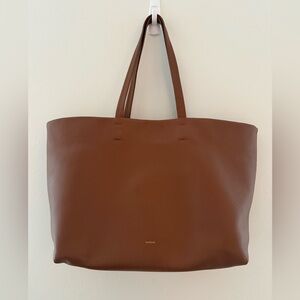Cuyana Tan Leather Tote